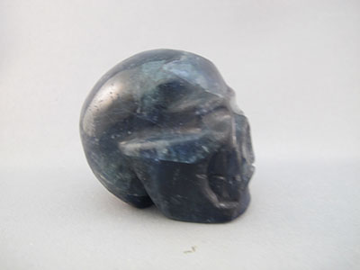 Deep Purple Amethyst Crystal Skull